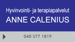 Hyvinvointi- ja terapiapalvelut Anne Calenius logo